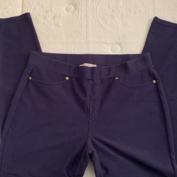 Michael by Michael Kors navy legging stretch Sz- XL - Picture 4 of 6